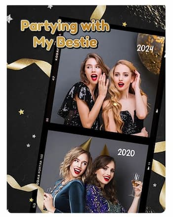 PhotoDirector - Bilder zusammenfügen